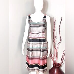 Banana Republic Striped Casey Sheath Dress Size 6